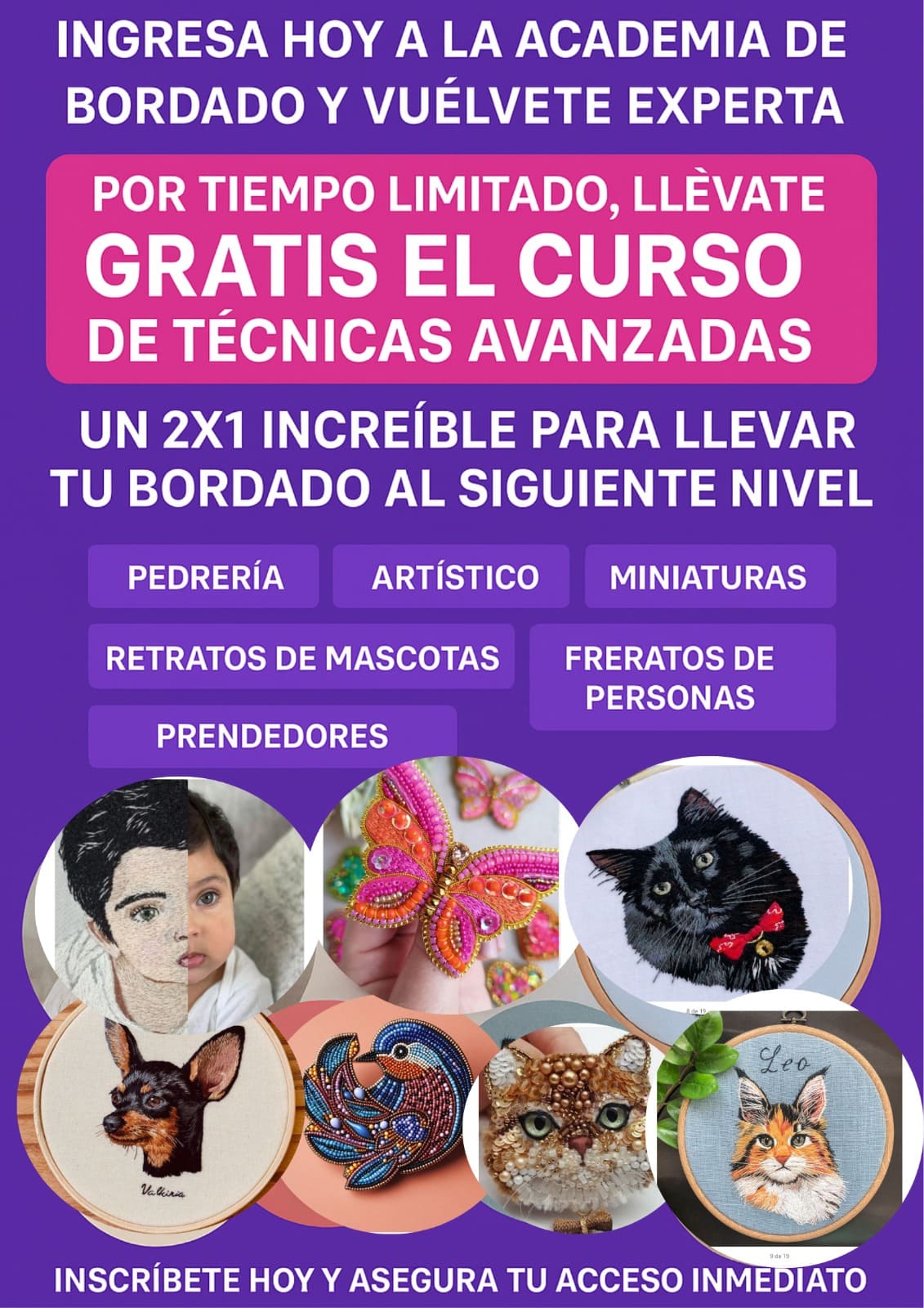 flayer curso avanzado liviano